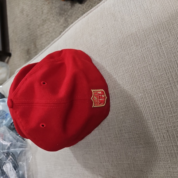 Red San Francisco 49ers Embroidered Cap. New Without Tags. - Picture 3 of 6